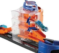 Hot Wheels Super-Spin-Parkhaus, Parkgarage Inkl. 1 Spielzeugauto, Autorennbahn -Billiges Spielzeug Geschäft 10491878 04