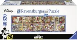Ravensburger XXXL Puzzle 40.320 Teile, 680x192 Cm, Mickey`s 90. Geburtstag