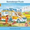Ravensburger Rahmen-Puzzle, 15 Teile, 25x14,5 Cm, Krankenwagen Im Einsatz