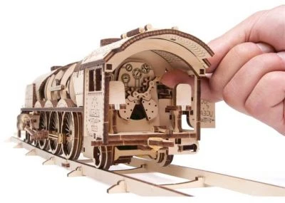 UGEARS Modellbausatz V-EXPRESS DAMPFLOKOMOTIVE Mit TENDER 3 UGEARS Modellbausatz V-EXPRESS DAMPFLOKOMOTIVE Mit TENDER – Bild 3