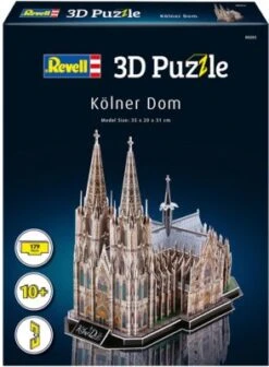3D-Puzzle Kölner Dom, 179 Teile, 35 Cm