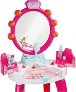 Barbie® Schminktisch Mit Hocker Inkl. Zubehör - Mit Licht & Sound, Pink -Billiges Spielzeug Geschäft 11406719 05
