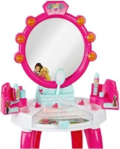 Barbie® Schminktisch Mit Hocker Inkl. Zubehör - Mit Licht & Sound, Pink -Billiges Spielzeug Geschäft 11406719 06