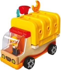 Mertens Holz-Multi-Auto Mit Werkzeug, 30tlg.