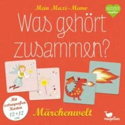 Magellan Verlag Mein Maxi-Memo: Was Gehört Zusammen? - Märchenwelt (Kinderspiel)