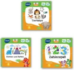 MagiBook-Lernbuch-Bundle: 3 Bücher Der Lernstufe 1 (Tierbabys 3D, Form