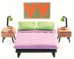 DJECO Puppenhaus - Elternschlafzimmer