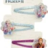 Joy Toy 4 Haarspangen, Disney's Die Eiskönigin II, Auf Backercard, 5 X 15 Cm