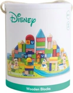 Mickey Mouse Puzzle Mit Holzbausteinen, 92 Teile