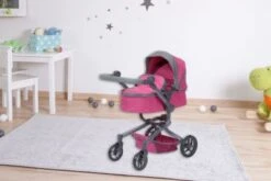 KNORRTOYS.COM Kombi-Puppenwagen Coco - Berry -Billiges Spielzeug Geschäft 14510887 05