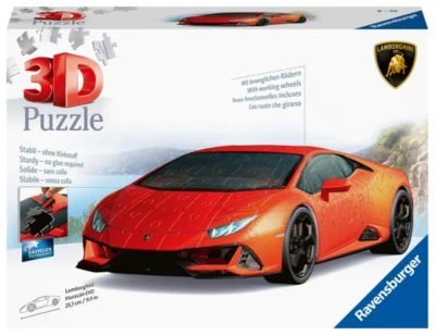 Ravensburger 3D-Puzzle Lamborghini Huracan Evo, 108 Teile 1 Ravensburger 3D-Puzzle Lamborghini Huracan Evo, 108 Teile