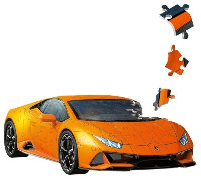 Ravensburger 3D-Puzzle Lamborghini Huracan Evo, 108 Teile 2 Ravensburger 3D-Puzzle Lamborghini Huracan Evo, 108 Teile – Bild 2