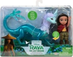 JAKKS PACIFIC Raya Der Letzte Drache - Kleine Raya Puppe & Sisu Drache 15 Cm Mit Funktion -Billiges Spielzeug Geschäft 15523145 05