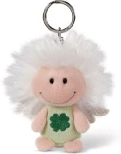 NICI Schutzengel Grün 7cm Schlüsselanhänger Mit Symbol Kleeblatt (46123)