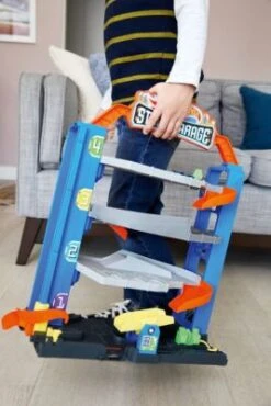Hot Wheels Stunt-Garage Spielset, Parkhaus Inkl. 1 Spielzeugauto, Parkgarage -Billiges Spielzeug Geschäft 15636629 06
