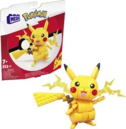 Mega Pokémon Medium Pikachu, Kinder-Spielzeug, Bauset, Bausteine