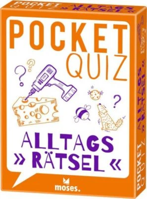 Moses. Verlag Pocket Quiz Alltagsrätsel (Spiel) 1 Moses. Verlag Pocket Quiz Alltagsrätsel (Spiel)