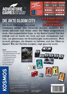 Kosmos Adventure Games - Die Akte Gloom City 2 Kosmos Adventure Games - Die Akte Gloom City – Bild 2