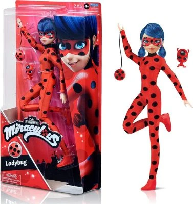 Bandai Miraculoul Puppe - Ladybug, 26 Cm 1 Bandai Miraculoul Puppe - Ladybug, 26 Cm