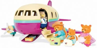 Li'l Woodzeez Flugzeug Mit Zubehör 2 Li'l Woodzeez Flugzeug Mit Zubehör – Bild 2