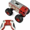 Amewi Monster Feuerwehr Truck 1:18, RTR Rot Mit LED Beleuchtung & Sound