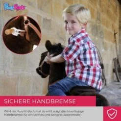 PonyCycle Kinder Reittiere Mister Ed Pferd Braun Small Mit Sound - 3 Jahre Garantie -Billiges Spielzeug Geschäft 16707144 03