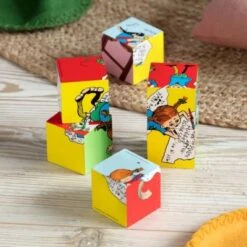 Micki Pippi Langstrumpf Würfelpuzzle, 6 Teile -Billiges Spielzeug Geschäft 16873965 04