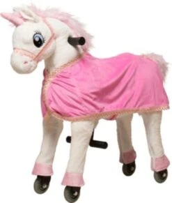 ANIMAL RIDING Reittier Einhorn Melodie Auf Rollen,inkl. Decke, Small -Billiges Spielzeug Geschäft 16981978 03