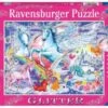 Ravensburger Puzzle, 100 Teile XXL, 49x36 Cm, Mit Glitzer, Die Schönsten Einhörner