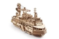 UGEARS Modellbausatz FORSCHUNGSSCHIFF