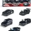 Majorette Black Edition Geschenkset Mit 5 Die-Cast-Spielzeugautos 1:64