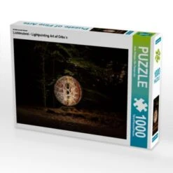 CALVENDO® Puzzle CALVENDO Puzzle Lichtmalerei - Lightpainting Art Of Orbs´s - 1000 Teile Foto-Puzzle Für Glückliche Stunden