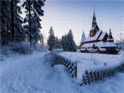 CALVENDO® Puzzle CALVENDO Puzzle Stabkirche In Hahnenklee-Bockswiese - 1000 Teile Foto-Puzzle Für Glückliche Stunden 2 CALVENDO® Puzzle CALVENDO Puzzle Stabkirche In Hahnenklee-Bockswiese - 1000 Teile Foto-Puzzle Für Glückliche Stunden – Bild 2