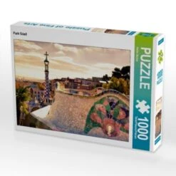 CALVENDO® Puzzle CALVENDO Puzzle Park Güell - 1000 Teile Foto-Puzzle Für Glückliche Stunden