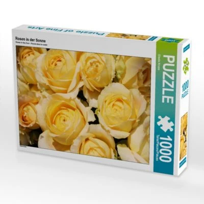 CALVENDO® Puzzle CALVENDO Puzzle Rosen In Der Sonne - 1000 Teile Foto-Puzzle Für Glückliche Stunden 1 CALVENDO® Puzzle CALVENDO Puzzle Rosen In Der Sonne - 1000 Teile Foto-Puzzle Für Glückliche Stunden