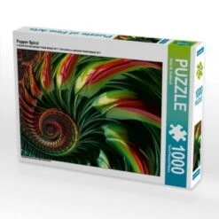 CALVENDO® Puzzle CALVENDO Puzzle Pepper Spiral - 1000 Teile Foto-Puzzle Für Glückliche Stunden
