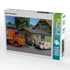 CALVENDO® Puzzle CALVENDO Puzzle Rege Verladetätigkeit - 1000 Teile Foto-Puzzle Für Glückliche Stunden