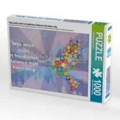 CALVENDO® Puzzle CALVENDO Puzzle Was Mich Nicht In Friedlicher Balance Hält Kann Weg - 1000 Teile Foto-Puzzle Für Glückliche Stunden