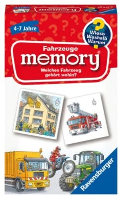 Wieso?? Weshalb?? Warum?? Mitbringspiel - Fahrzeuge Memory®