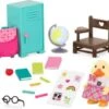 Li'l Woodzeez Schul- Und Schreibwaren Set Mit Ente