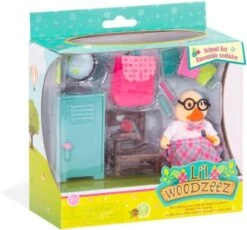 Li'l Woodzeez Schul- Und Schreibwaren Set Mit Ente -Billiges Spielzeug Geschäft 17477144 04