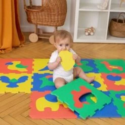 Hakuna Matte® Puzzlematte Für Babys – Safari Tiere Puzzlematten -Billiges Spielzeug Geschäft 17528039 04