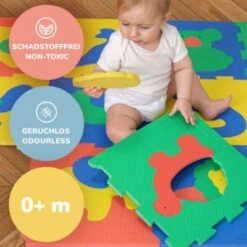 Hakuna Matte® Puzzlematte Für Babys – Safari Tiere Puzzlematten -Billiges Spielzeug Geschäft 17528039 05