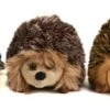 UNI-TOYS® Igel Familie (3-teilig) - 15 Cm/15 Cm/13 Cm (Länge) - Plüsch-Waldtiere - Plüschtiere Kuscheltiere