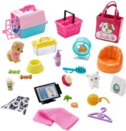 Barbie Haustier-Salon Spielset Mit Puppe, Anziehpuppe Mit Zubehör 11 Barbie Haustier-Salon Spielset Mit Puppe, Anziehpuppe Mit Zubehör -Billiges Spielzeug Geschäft 18515613 06