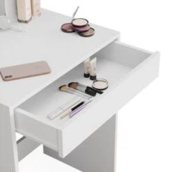 Vicco Schminktisch Frisiertisch Isabelle LED-Beleuchtung Hocker Beistellschrank -Billiges Spielzeug Geschäft 19337289 06