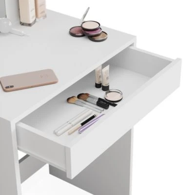 Vicco Schminktisch Frisiertisch Kommode Isabelle LED-Beleuchtung Beistellschrank 6 Vicco Schminktisch Frisiertisch Kommode Isabelle LED-Beleuchtung Beistellschrank – Bild 6