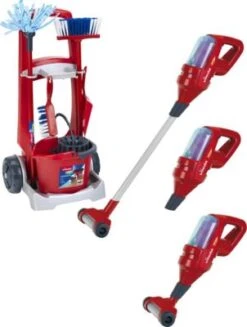 VILEDA Besenwagen Mit Upright Staubsauger