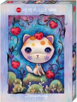 HEYE Puzzle Strawberry Kitty, Dreaming, 1.000 Teile