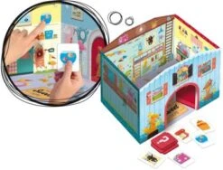 Lisciani Montessori - Das Große Haus Fantastischer Tiere - Tastsinn-Training -Billiges Spielzeug Geschäft 20771869 03